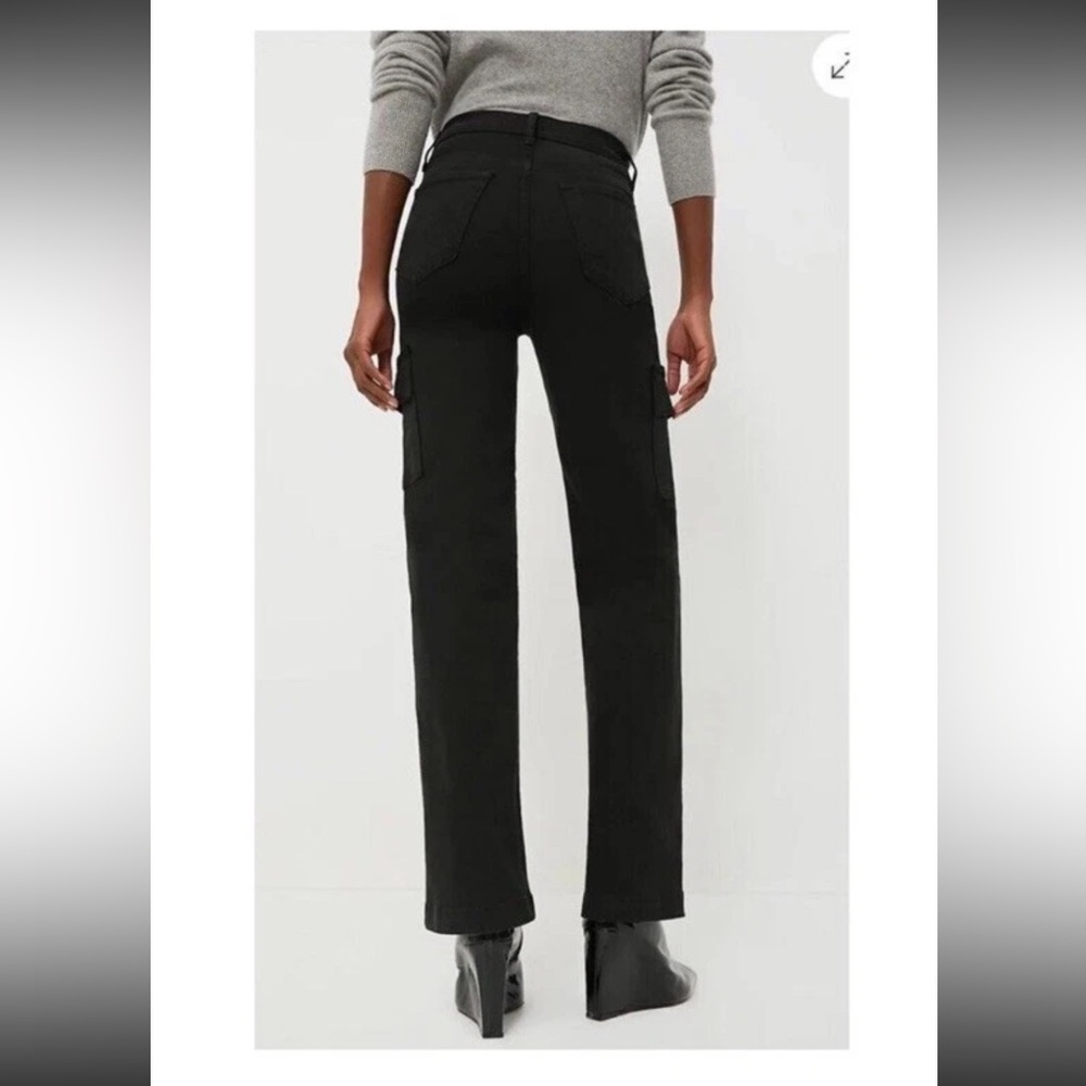 Mother The Straight Up Cargo Pant | Women’s | Black | Size 26 - Picture 2 of 7